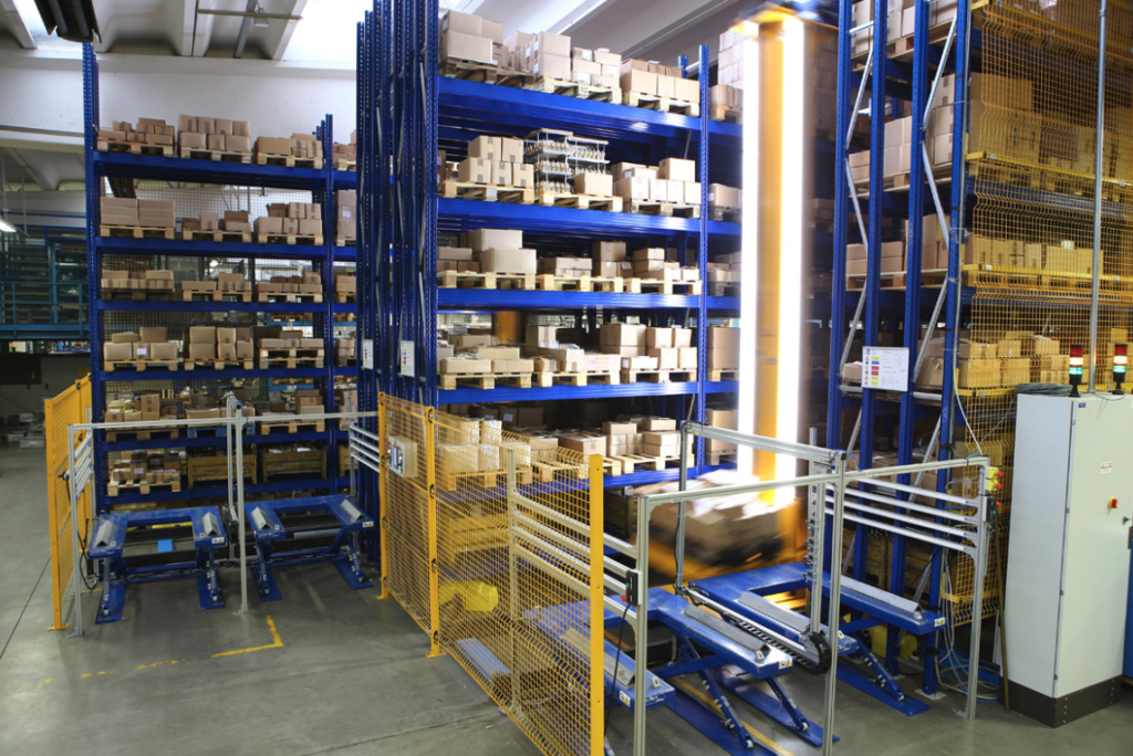 trasloelevatore magazzini automatici